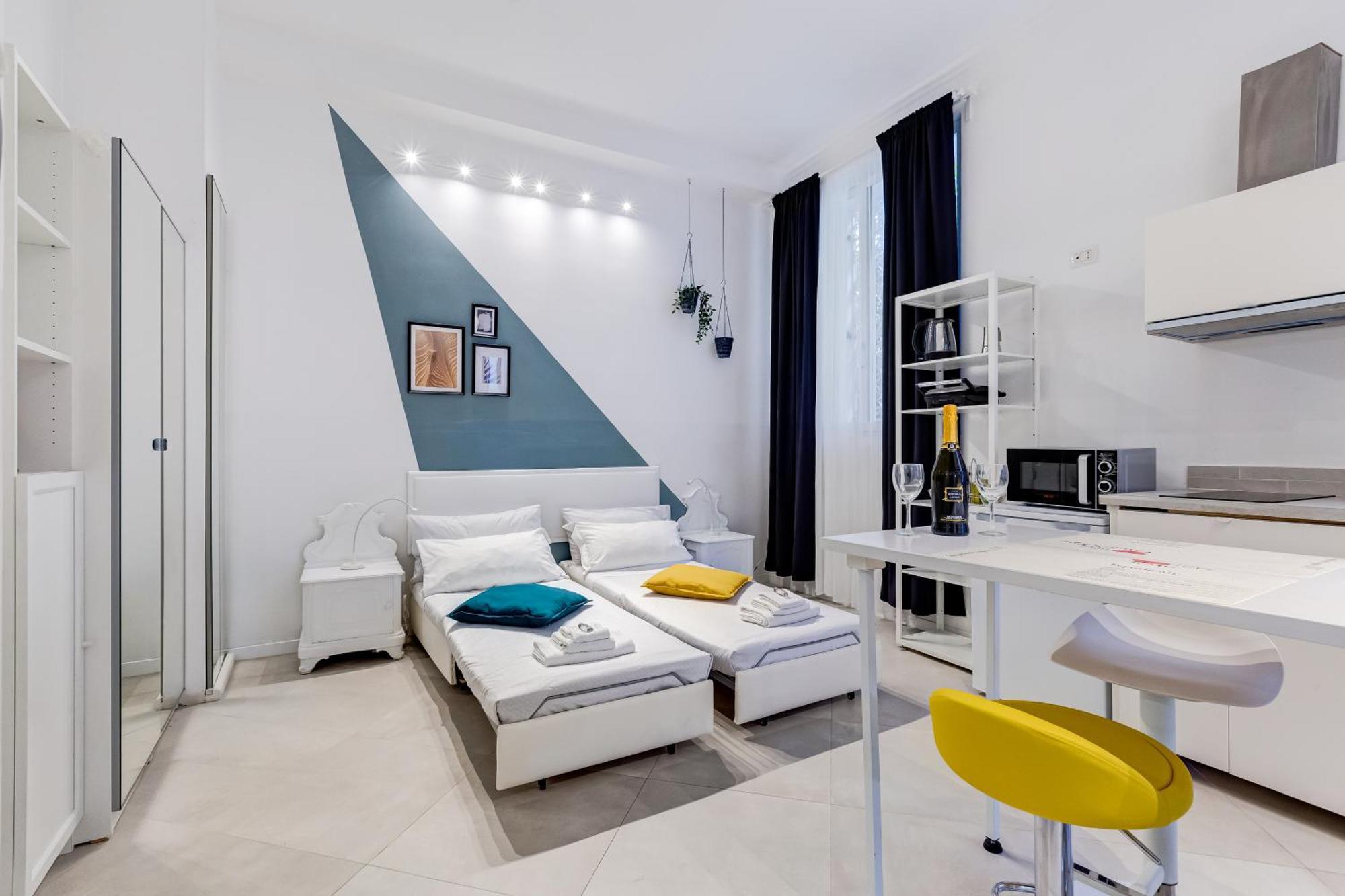 Bdc Alpha & Omega In Monti District With 2bath Apartamento